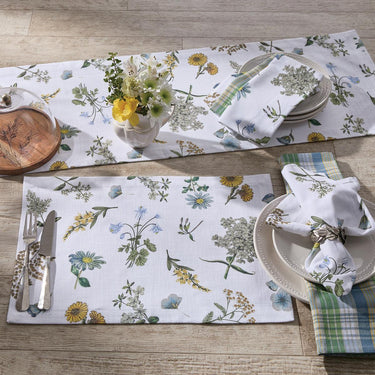 Flower Market Placemat Set of 12 Park Designs - The Fox Decor